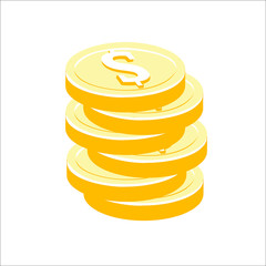 Money icon. Vector Illustration