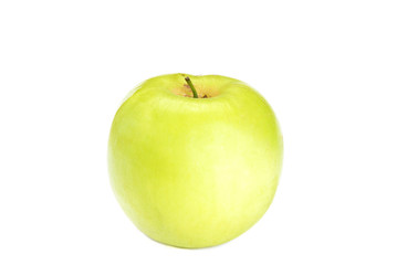 Green apple isolated on white background  