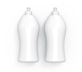 Dishwashing bottle mockup