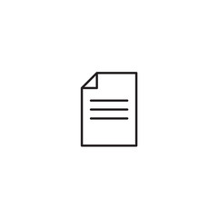 Paper icon Vector illustration, EPS10