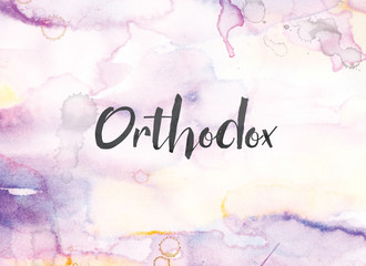 Orthodox  Concept Watercolor and Ink Painting