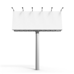 Obraz premium 3D rendering billboard
