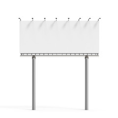 Obraz premium 3D rendering billboard