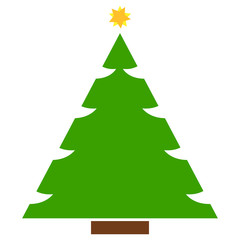 Abstract Christmas tree