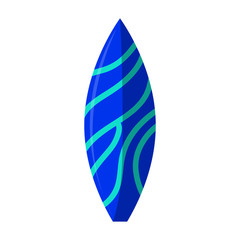 Abstract summer surfboard