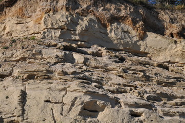 Nistplatz für Mauersegel Schwalben, Naturstrand - Gelbes Ufer, Grabow, Zudar