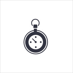 Stopwatch icon. Vector Illustration
