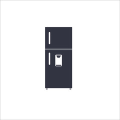 Refrigerator icon. Vector Illustration