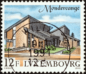 Mondercange administrative offices (Luxembourg 1990)