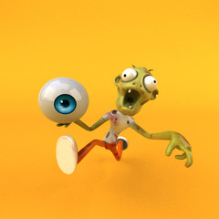 Fun zombie - 3D Illustration