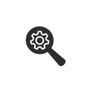 recommend clip art: Setting vector icon.