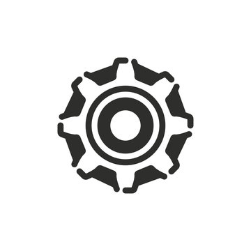 recommend clip art: Setting vector icon.