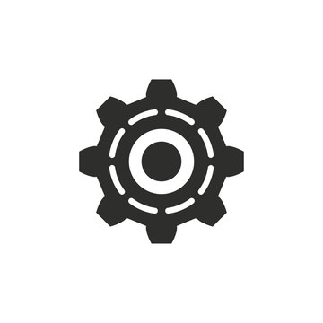 recommend clip art: Setting vector icon.