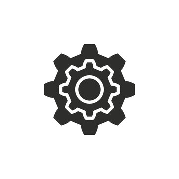 recommend clip art: Setting vector icon.