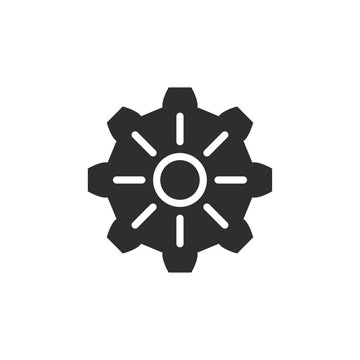 recommend clip art: Setting vector icon.