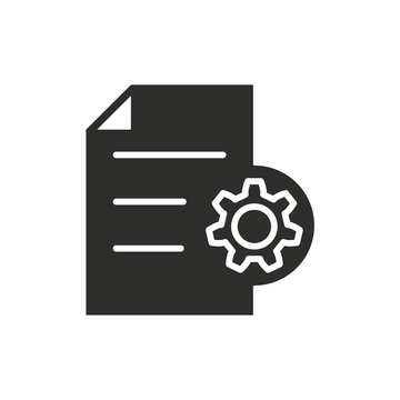 recommend clip art: Setting vector icon.