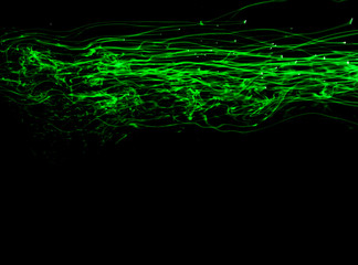 black-green abstract background