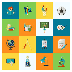 School and Education Icons