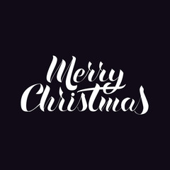 Obraz premium Black white lettering in the popular style of 