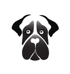 Mastiff dog icon