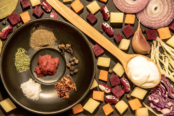 Raw fresh Vegetables