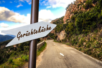 Schild 253 - Gerüchteküche