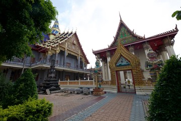 Naklejka premium The temple building.