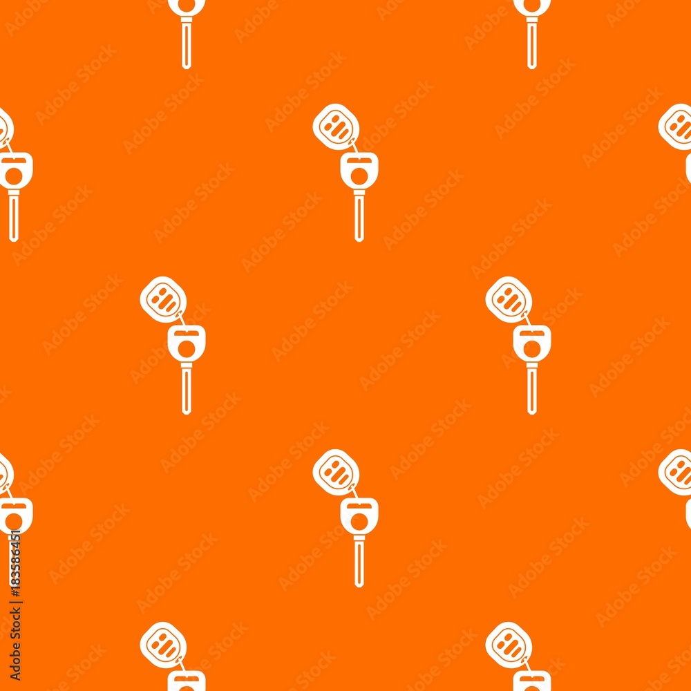 Poster car key with remote control pattern seamless