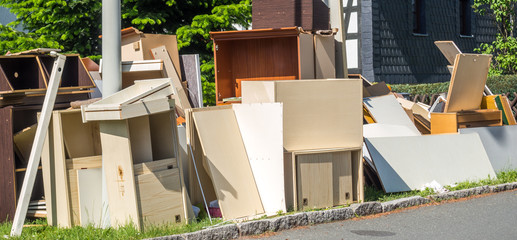 Panorama Sperrmüllsammlung