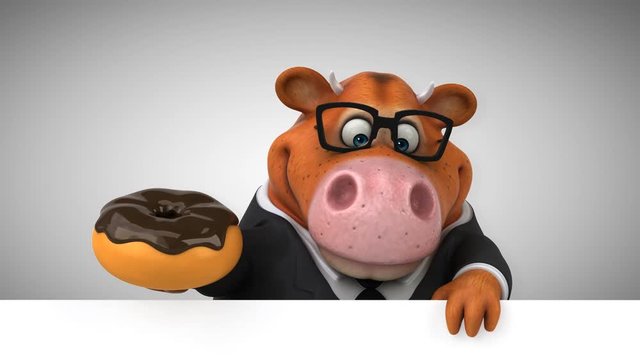 Fun cow - 3D Animation