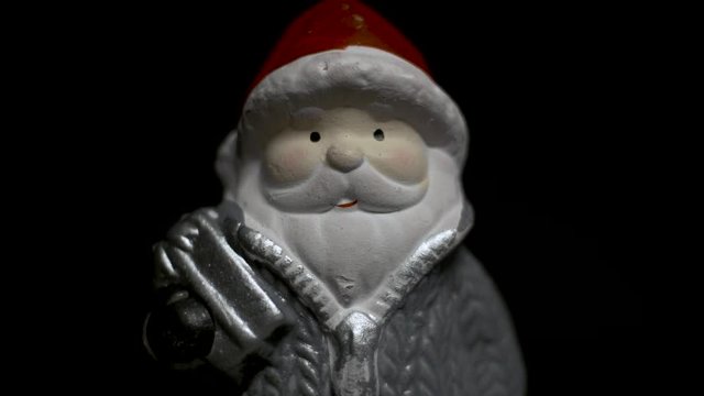 Santa Claus Close Up Figurine for Christmas