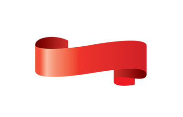 vector red ribbon