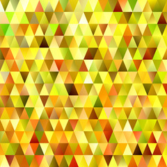 Geometrical abstract triangle mosaic background - gradient vector mosaic graphic design