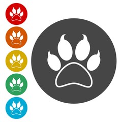 Paw Print Symbol