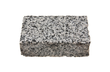 granite tiles isolated on white background