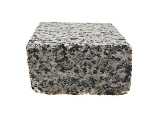 granite tiles isolated on white background