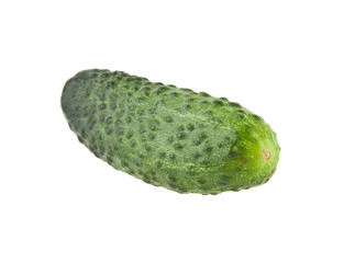 cucumbers isolated on white background
