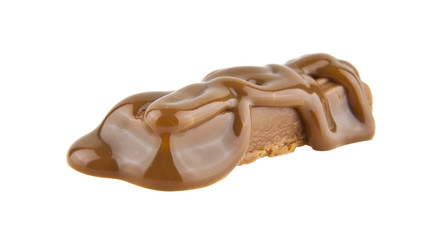 caramel isolated on white background