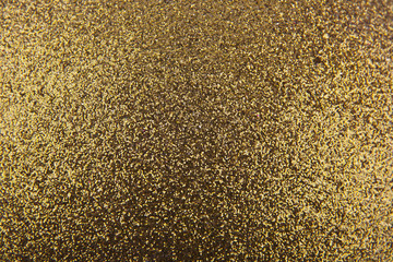 Abstract brilliant gold background or Christmas frame with version grunge texture of the background layout design of light