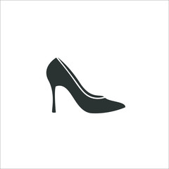 women's shoes icon. Vector Illustration