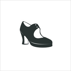 women's shoes icon. Vector Illustration