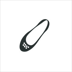 women's shoes icon. Vector Illustration