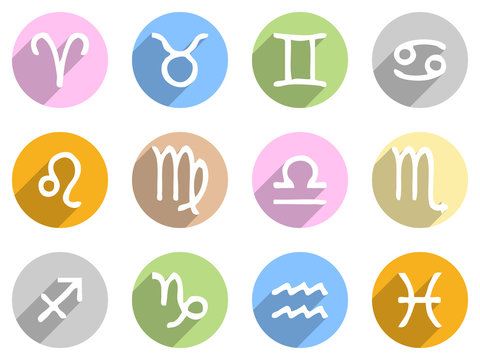 Modern Star Sign Icons