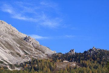 Col de Varda Bergstation Dolomiten Italien Panorama Ausblick  