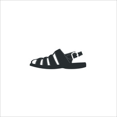 men's shoes icon. Vector Illustration