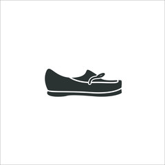 men's shoes icon. Vector Illustration