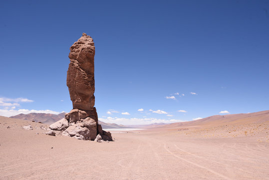 Red Rock In Atacama Desert