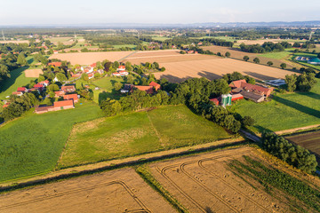 Fototapeta na wymiar Landschaft in Deutschland