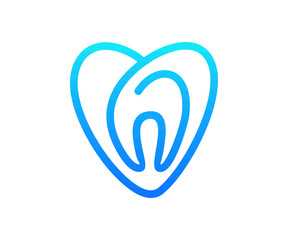 dental logo icon vector illustration