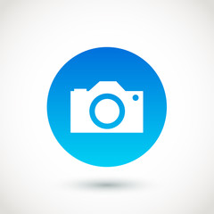 Camera icon. Vector